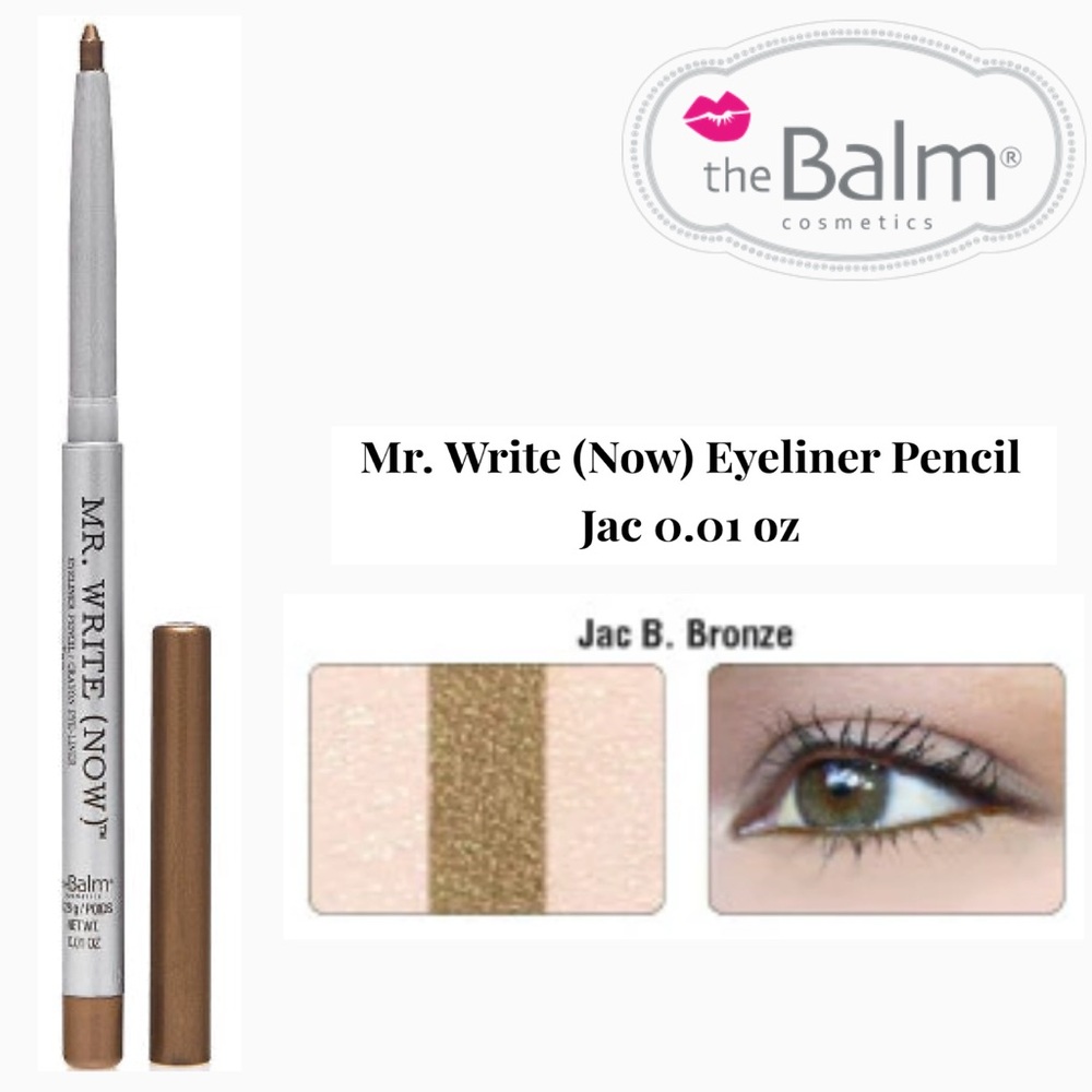 TheBalm Mr. Write (Now) Eyeliner Pencil in Jac 0.01 oz - Sealed